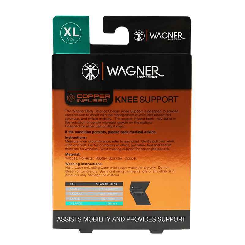 Wagner Body Science Copper Infused Knee Support Extra Large