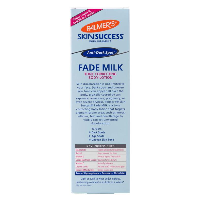 Palmer's Skin Success Fade Milk Tone Correcting Body Lotion 250ml