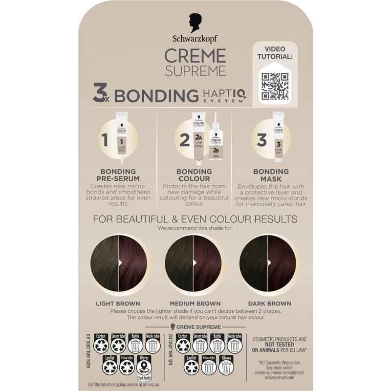 Schwarzkopf Creme Supreme Permanent Chocolate Violet 5-69