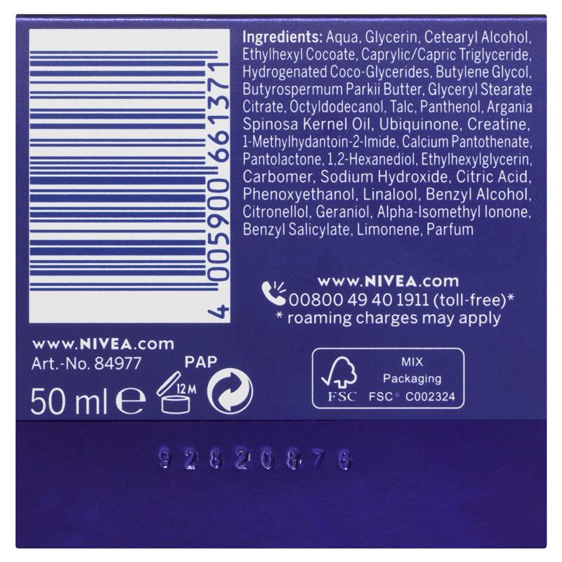 NIVEA Q10 Anti-Wrinkle Mature Night Cream 50ml