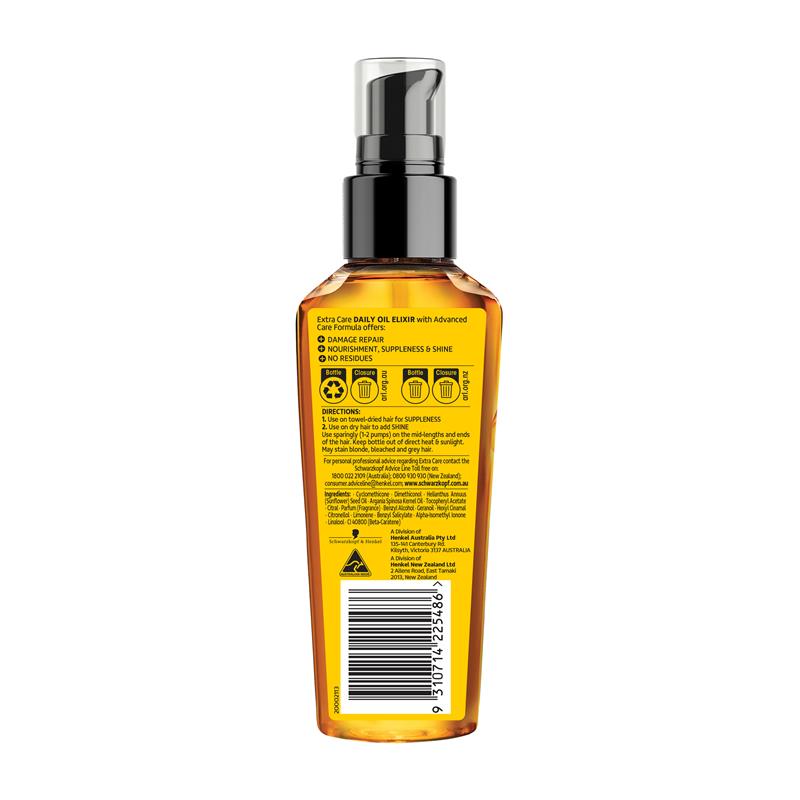 Schwarzkopf Extra Care Daily Oil Elixir 100ml