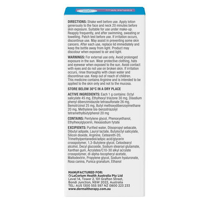 Dermal Therapy Oil Free Face Sunscreen SPF50+ 50ml