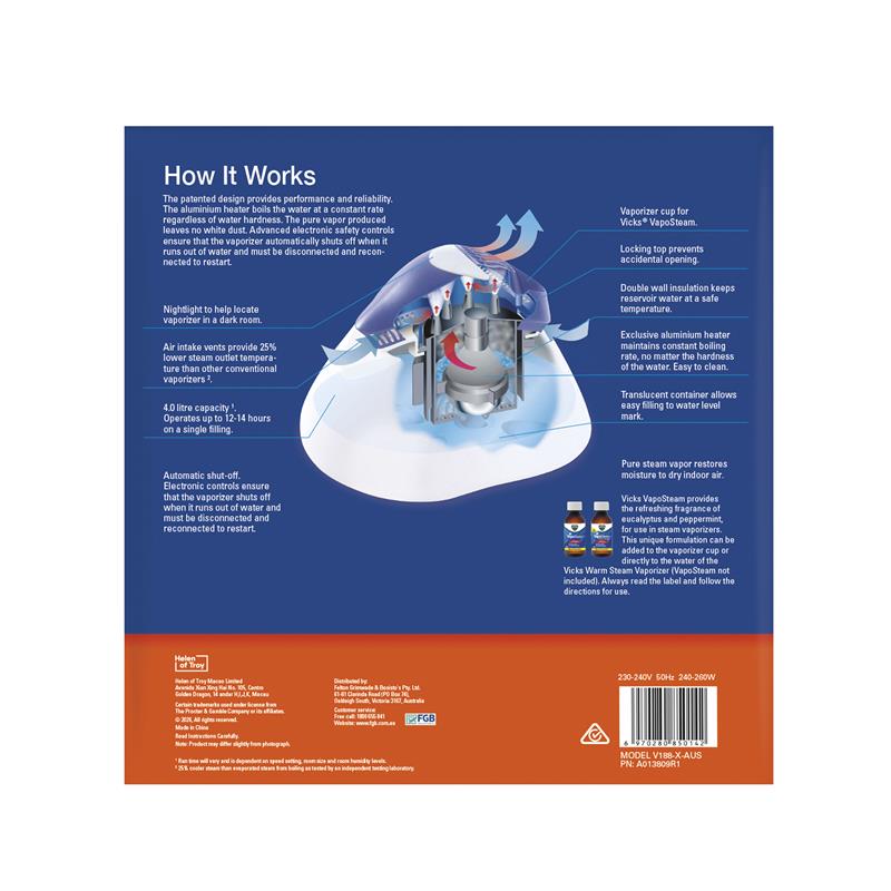 Vicks Warm Steam Vaporizer