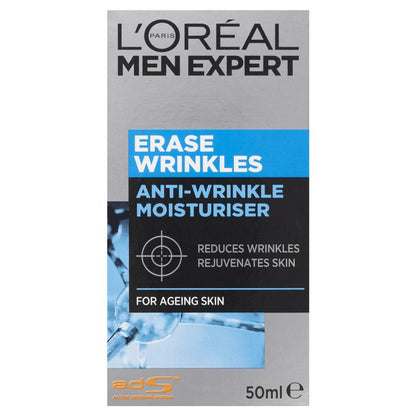 L'Oreal Men's Expert Erase Wrinkles Moisturising Cream 50ml