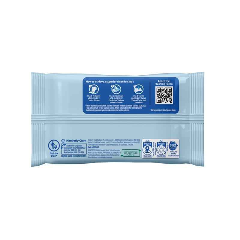 Kleenex Flushable Wipes Fragrance Free 36 Wipes