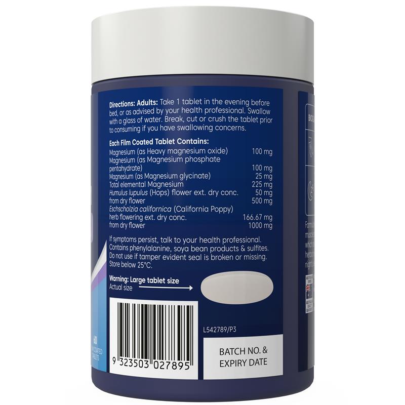 Bioglan Active Magnesium PM 60 Tablets
