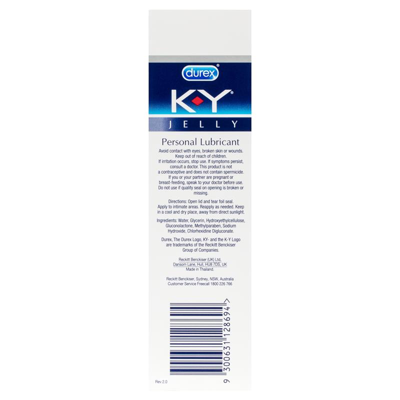 Durex K-Y Jelly Personal Intimate Gel Lubricant 100g - GimmeNow