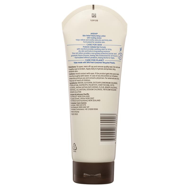 Aveeno Skin Relief Moisturising Body Lotion Cool Action 225ml