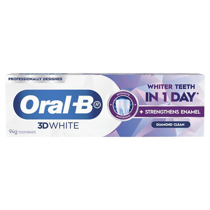Oral B Toothpaste 3D White Intensive Whitening Diamond Clean 94g