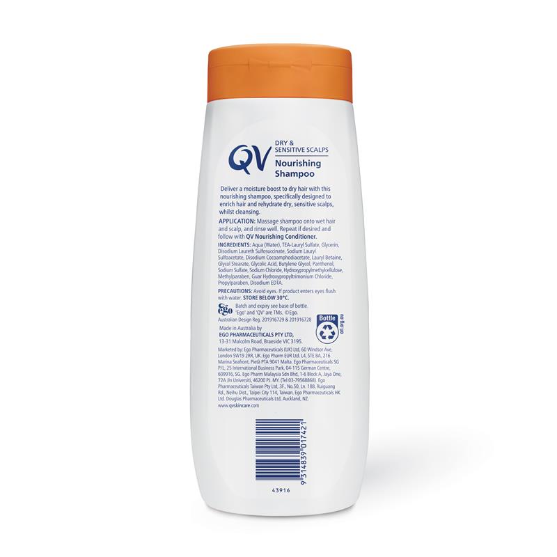 Ego QV Nourishing Shampoo 500g - GimmeNow