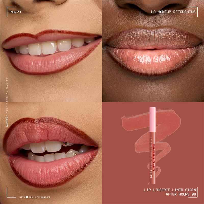 NYX Lip Lingerie Liner Stain After Hours