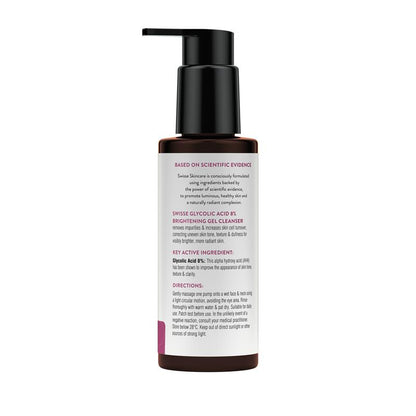 Swisse Skincare Glycolic Acid 8% Brightening Gel Cleanser 120ml