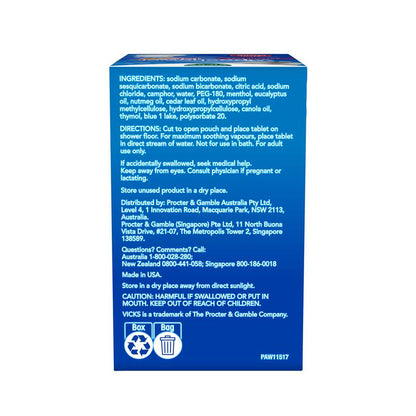 Vicks VapoShower Max 4 Pack