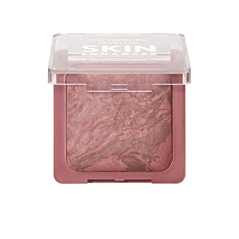 Covergirl Trublend Skin Enhancer Baked Luminous Blush 410 Rose Latte 8g