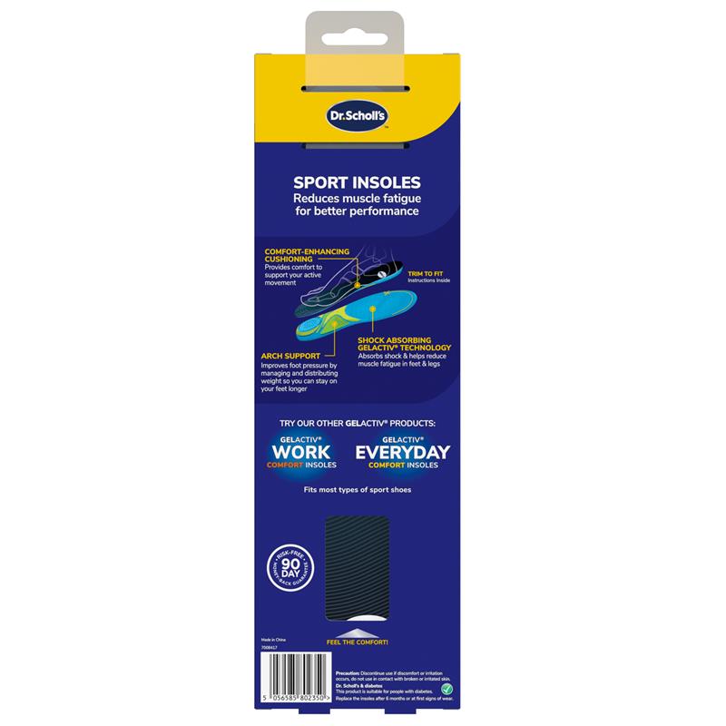 Scholl Gel Activ Insole Sport Large