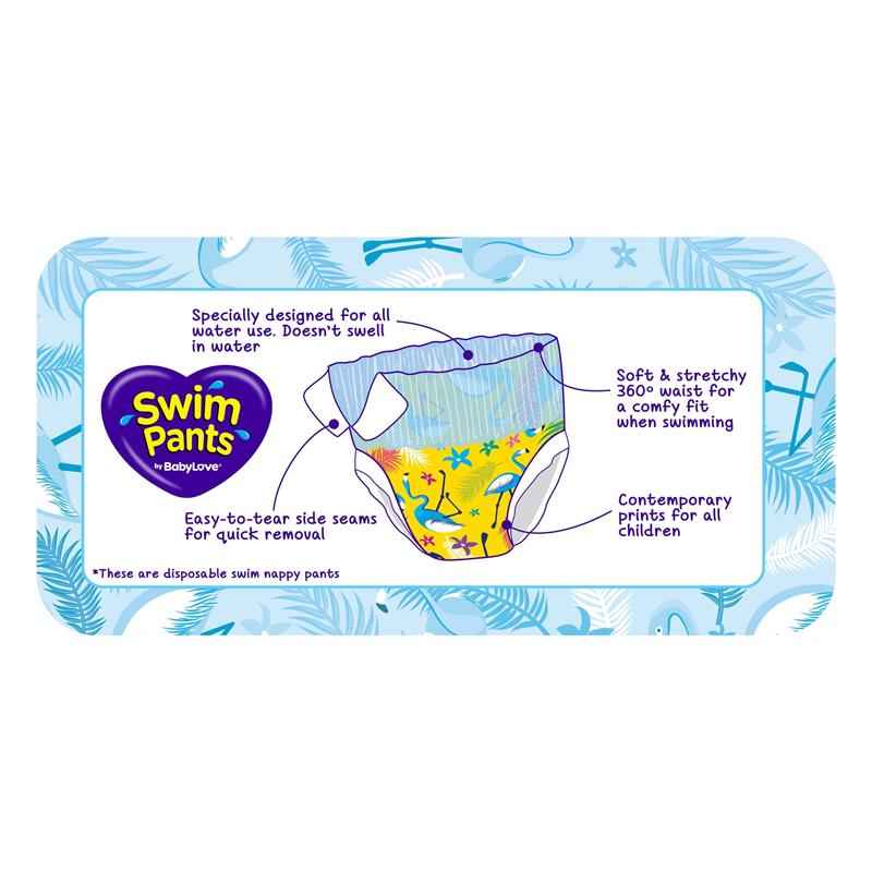 BabyLove Swim Pants Medium (9-14kg) 10 Pack
