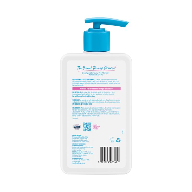 Dermal Therapy Sensitive Skin Wash 1.1L