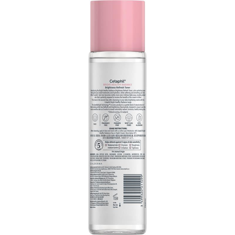 Cetaphil Bright Healthy Radiance Brightness Refresh Toner 150ml