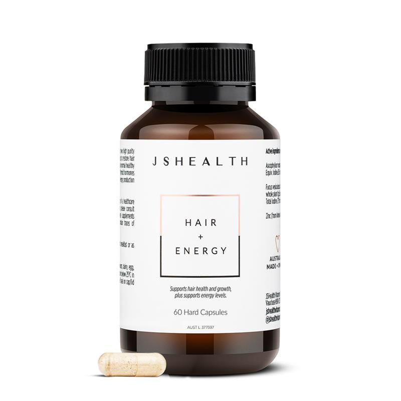 JSHealth Hair + Energy Formula 60 Capsules