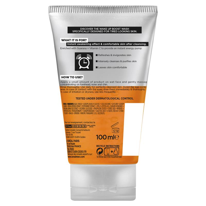 L'Oreal Men Expert Hydra Energetic Wash 100mL