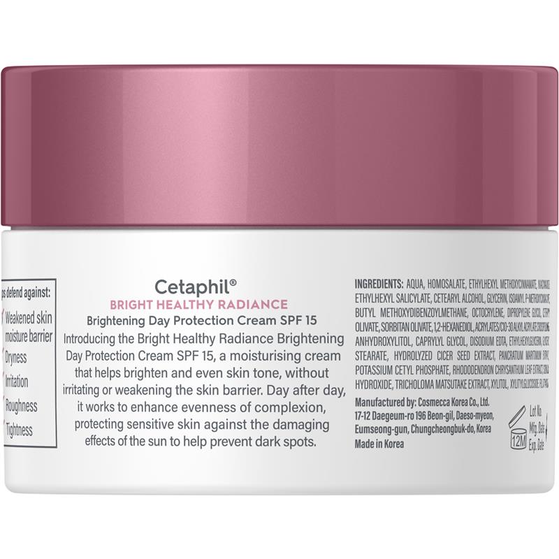 Cetaphil Bright Healthy Radiance Brightening Day Protective Cream SPF15 50g - GimmeNow