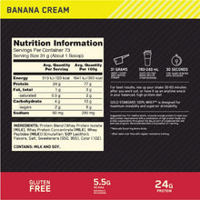 Optimum Nutrition Gold Standard 100% Whey Banana 2.27kg