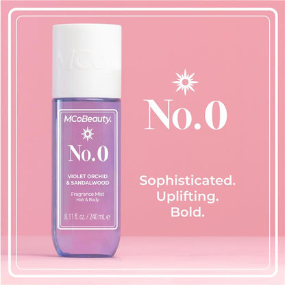 MCoBeauty Violet Orchid & Sandalwood No.5 Fragrance Hair & Body Mist 240ml