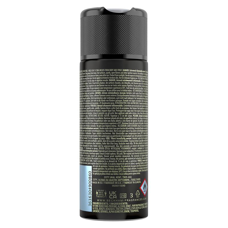 David Beckham True Instinct Body Spray 150ml