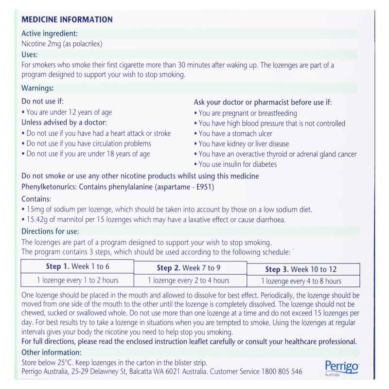 Nicotinell Lozenges Mint 2mg 144 Exclusive Size