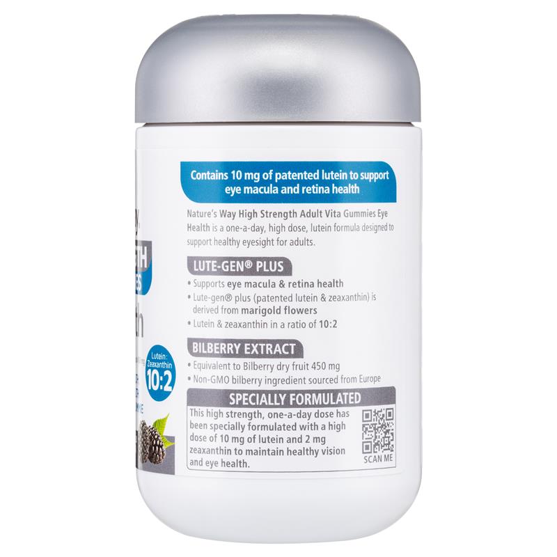 Nature's Way Adult Vita Gummies High Strength Eye Health 60 Gummies