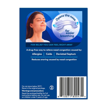 Breathe Right Clear Regular Nasal Congestion Strips 10