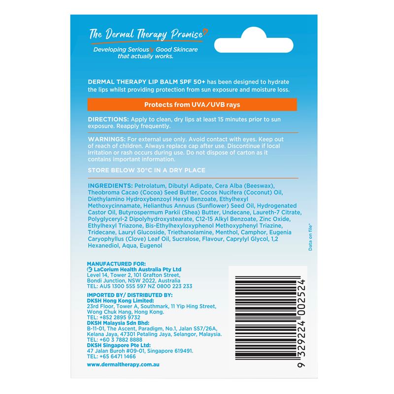 Dermal Therapy Lip Balm SPF 50+
