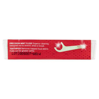 White Glo Flossers Travel 14 Pack