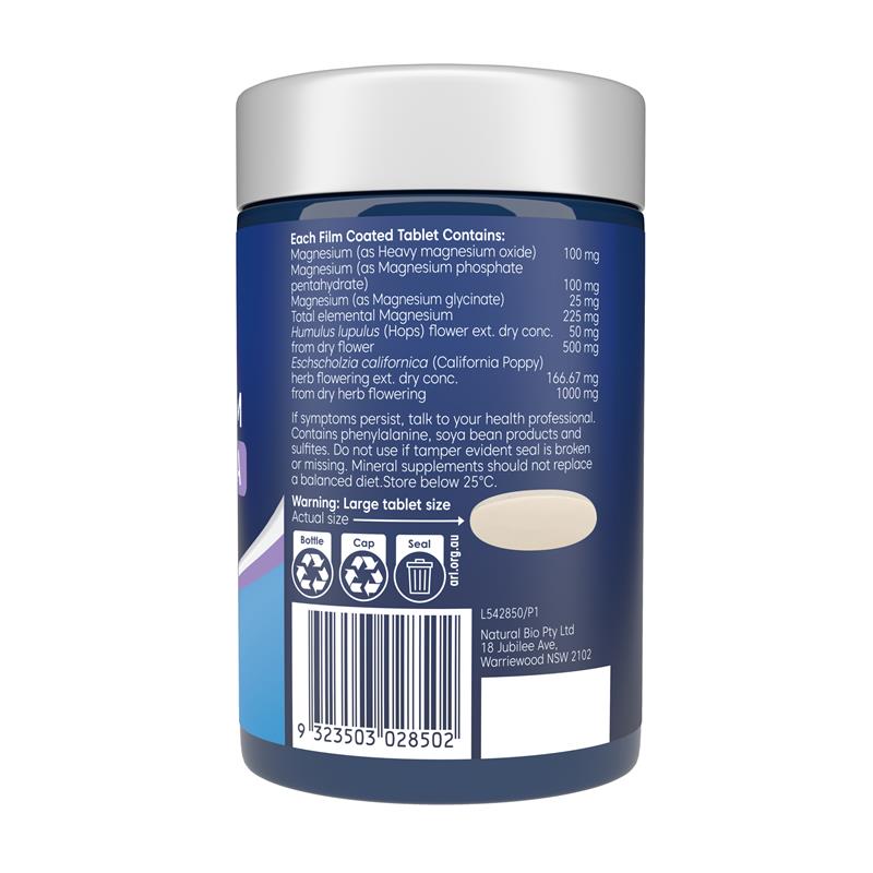 Bioglan Active Magnesium PM 150 Tablets