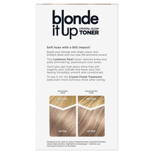 Clairol Blonde It Up Crystal Glow Semi Permanent Toner Luminous Pearl