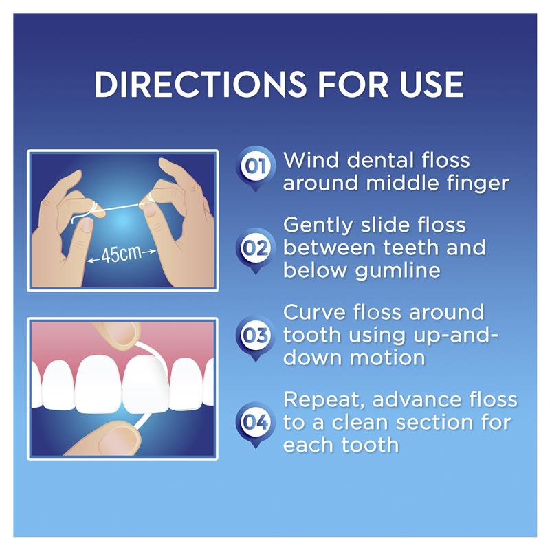 Oral B Superfloss Dental Floss Pre-Cut Strands 50 pack