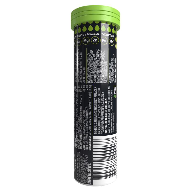 Voost Sport Lemon & Lime Effervescent 10 Tablets - GimmeNow