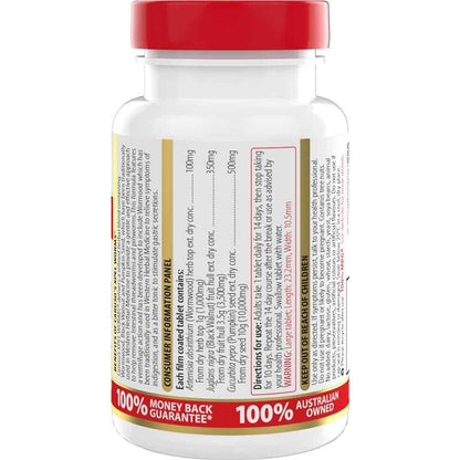 Carusos Xpel Worms 28 Tablets