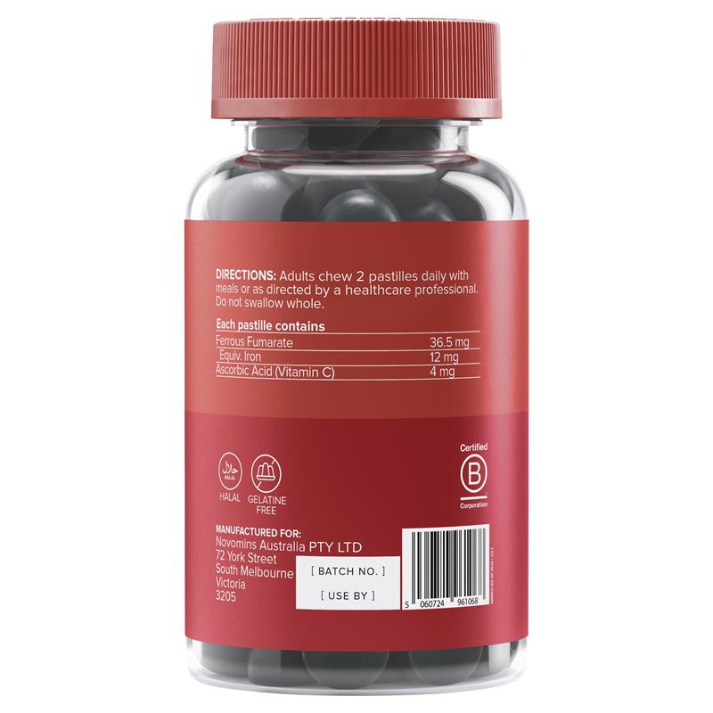Novomins Iron 60 Gummies NEW