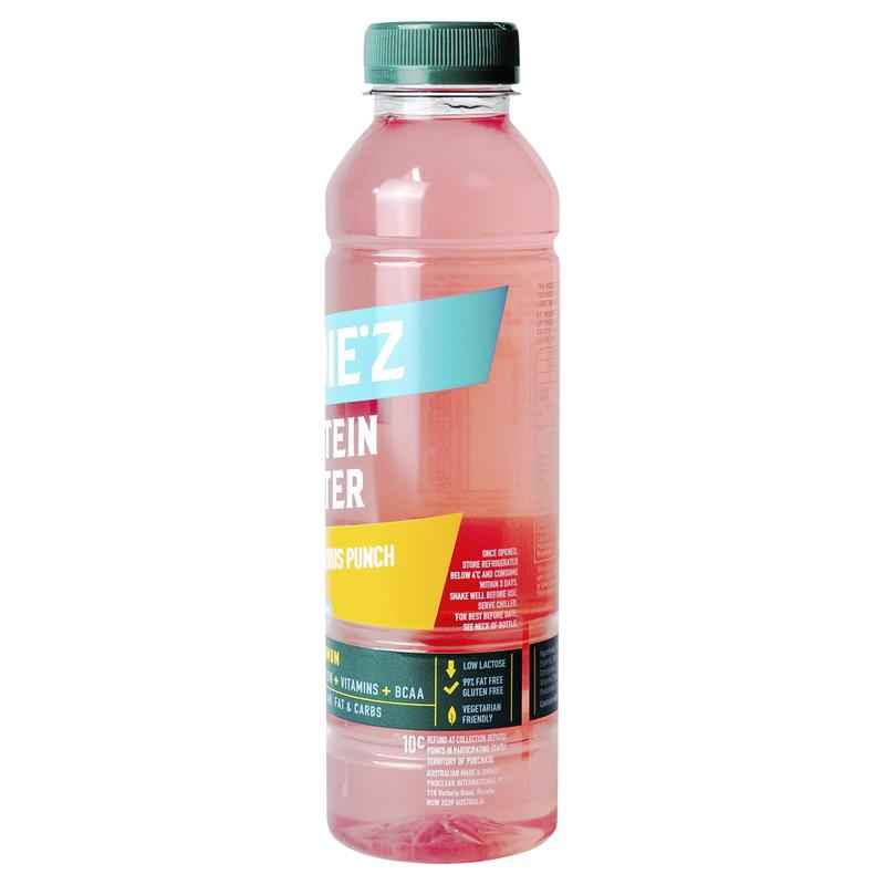 Bodiez Protein Water Citrus Punch 500ml 4 Pack