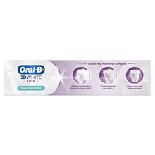 Oral B Teeth Whitening Toothpaste 3D White Luxe Diamond Strong 95g
