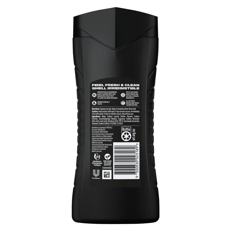 Lynx Bodywash Black 400ml