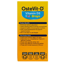 OsteVit-D Vitamin D3 Kids Drops 15ml Liquid