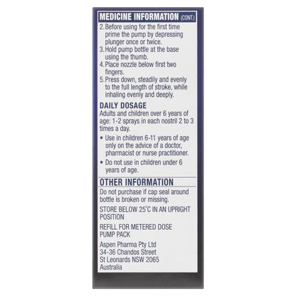 Logicin Nasal Spray Refill 18mL