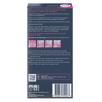 Veet Expert Cold Wax Leg & Body 40 Pack