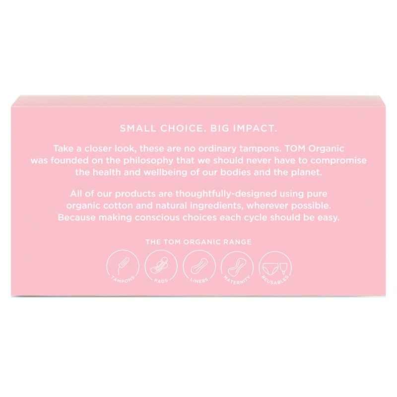 TOM Organic Tampons Mini 16 Pack