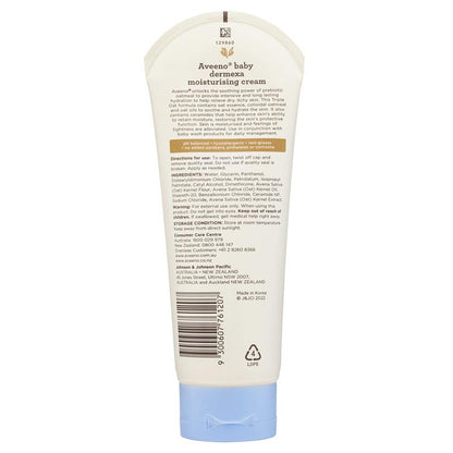 Aveeno Baby Dermexa Fragrance Free Moisturising Cream 206g
