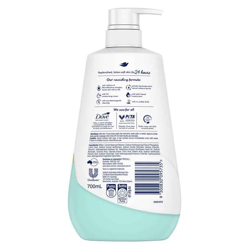 Dove Advanced Care Body Wash Sensitive 700ml