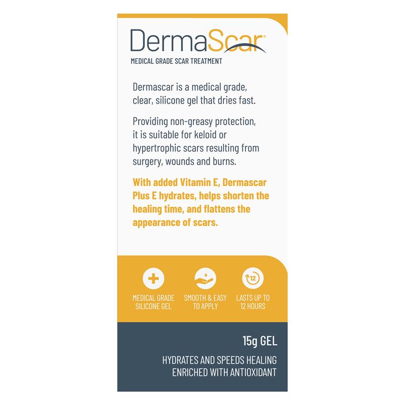 Dermascar Plus E Gel 15g