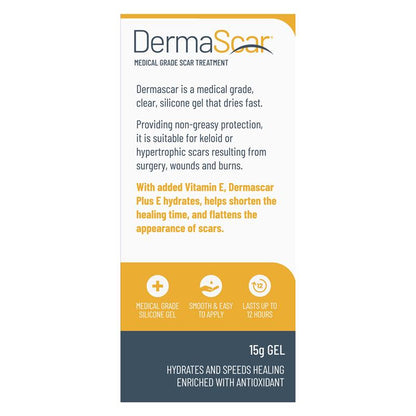 Dermascar Plus E Gel 15g